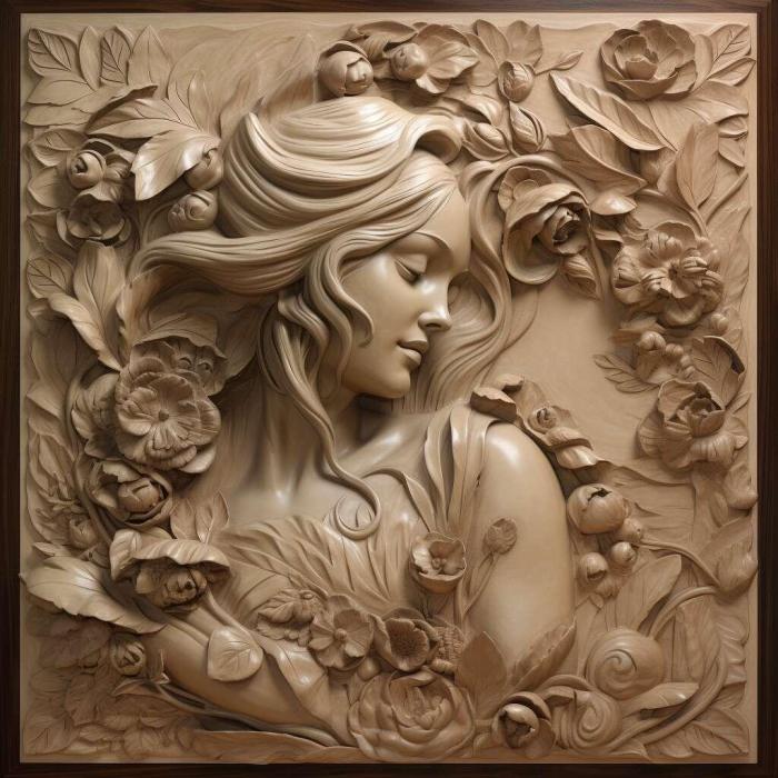 نموذج ثلاثي الأبعاد لآلة CNC 3D Art 